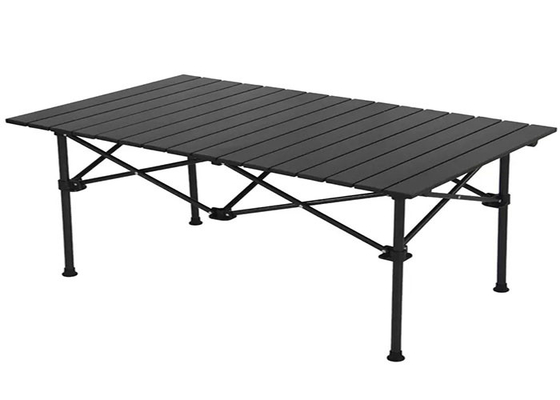Tavolo da campeggio portatile in alluminio impermeabile per esterni per barbecue