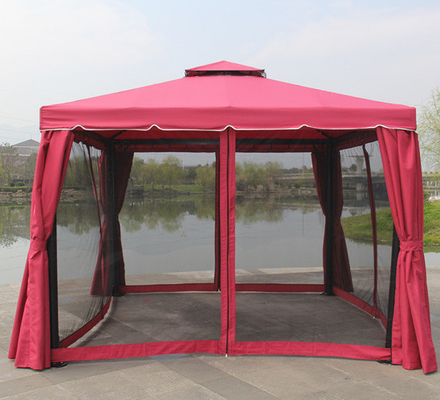 Tenda antivento di alluminio della piega di 3m x di 3 Roman Tent Anti Mosquito Double