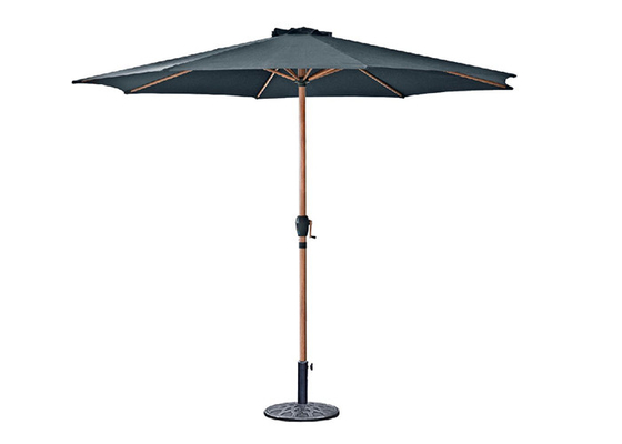 Parasole all'aperto di Sun del poliestere d'acciaio, grandi ombrelli impermeabili del giardino