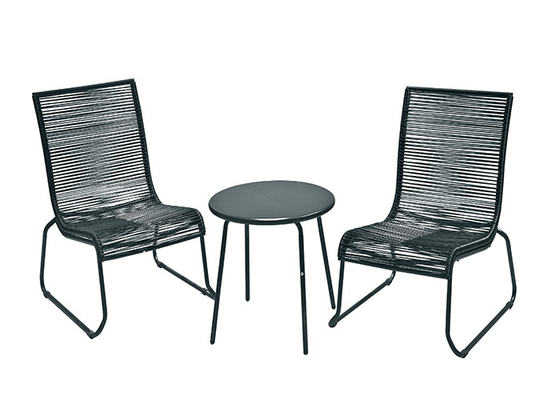 Il tavolo pieghevole e le sedie del giardino EN581 hanno messo Carry With Powder Coated Frame facile