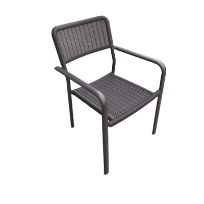 Mobilia all'aperto di Seat 83.5cm del giardino del metallo della sedia di plastica della pila