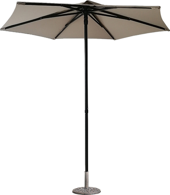 struttura d'acciaio dell'ombrello di 32mm Palo del parasole all'aperto diritto di Sun