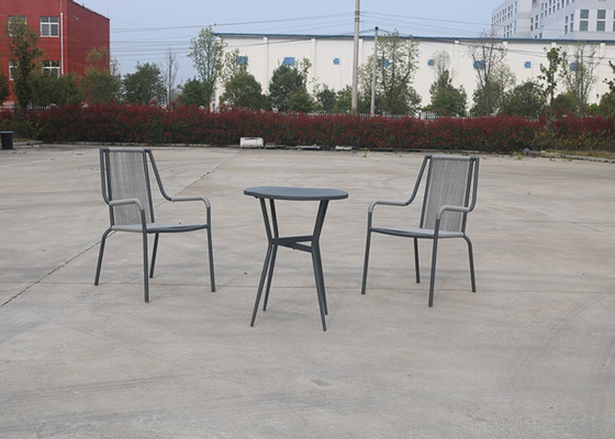 il giardino di alluminio della corda di 72cm ha messo la sedia due con la Tabella