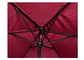 Piegatura aperta facile di grande logo privato di Straw Large Outdoor Patio Umbrella
