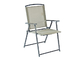 Installazione facile su misura della sedia pieghevole di Textilene del patio di colore e spiegato