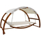 Doppio di legno della tenda del poliestere dell'amaca del giardino di lunghezza all'aperto della mobilia 325cm