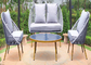 Insieme all'aperto dei sofà del rattan della mobilia del patio del giardino di Bsci di stile domestico moderno