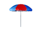Ombrello di spiaggia all'aperto d'acciaio del parasole dell'ombrello di Sun di Palo con le costole della vetroresina
